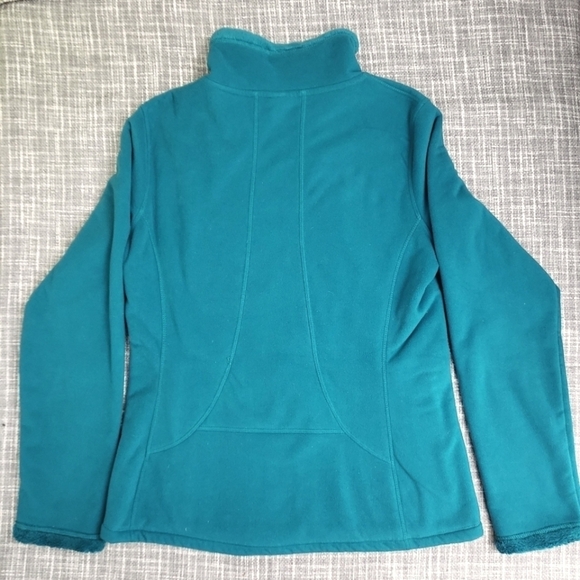 The North Face Morning Glory Fleece Jacket Teal Green Women's M - Picture 11 of 15